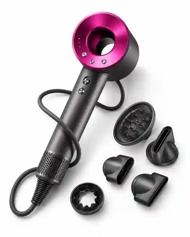 Фен барои ороиши соч (Super Hair Dryer 5in1)