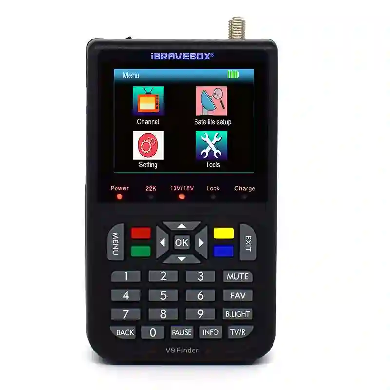 IBRAVEBOX V9 проверка сигнала 
