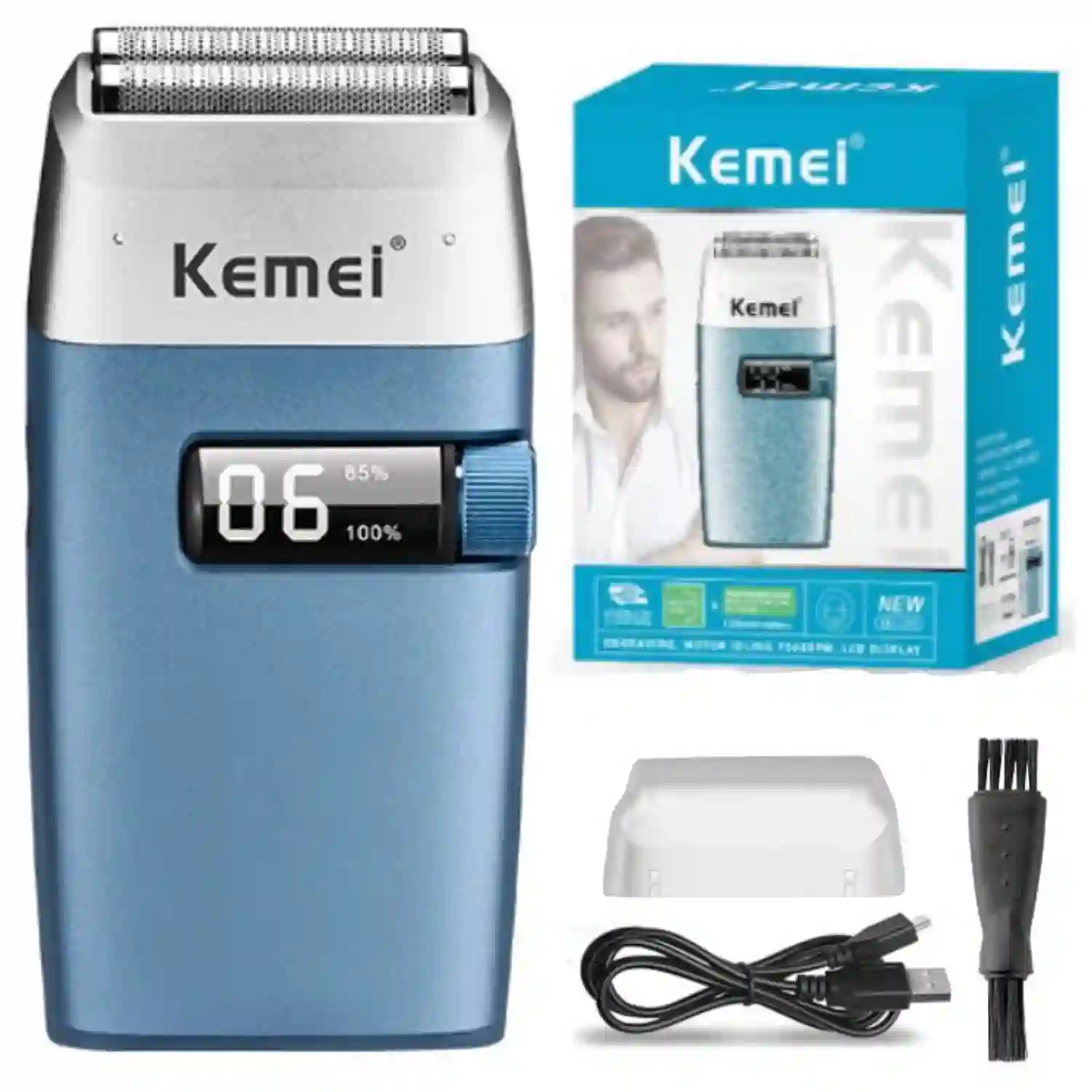 Kemei KM-3385 — мошини риштарошии электронии касбӣ
