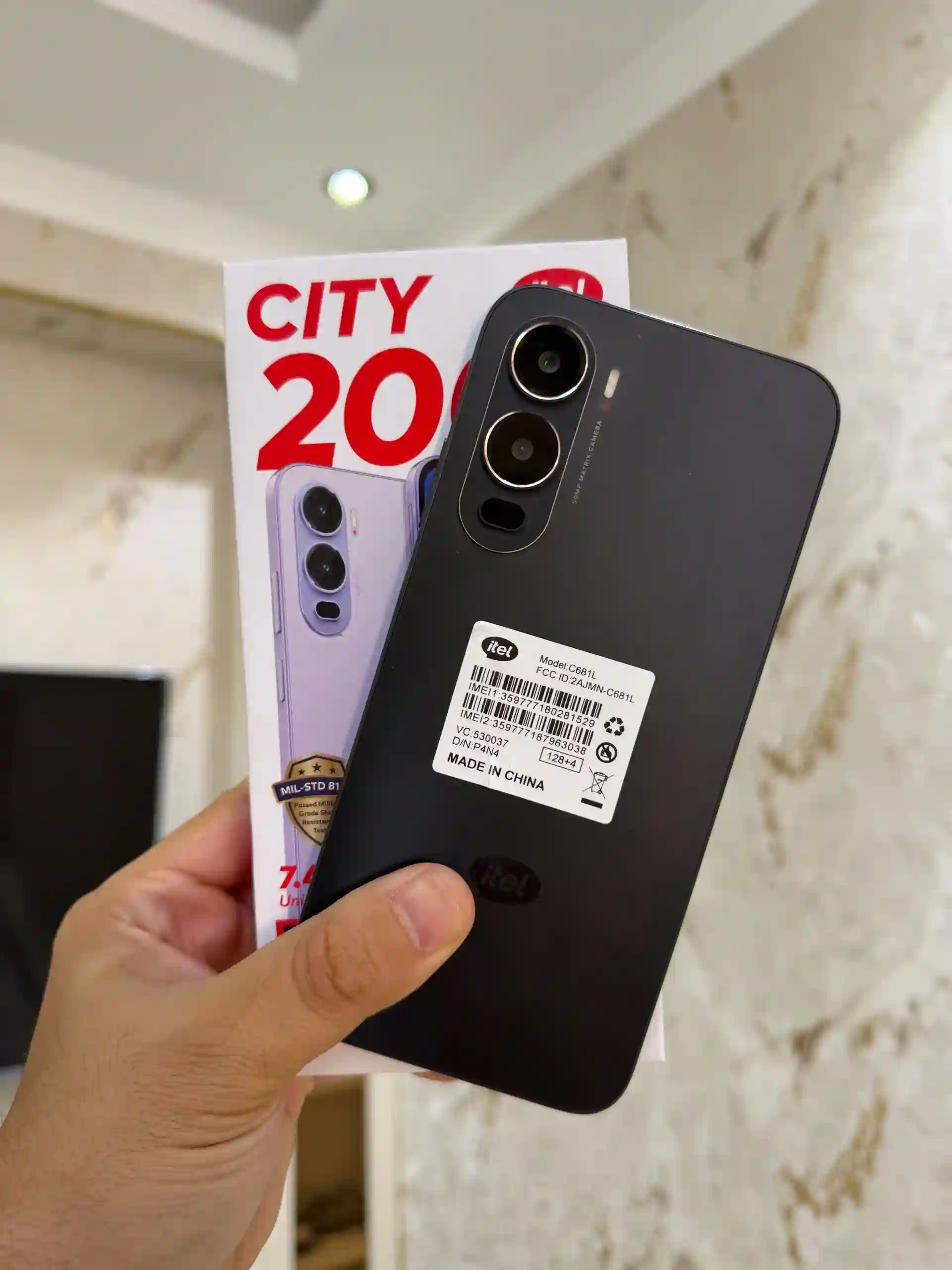 iTel city 200 4+4/128GB  128 gb