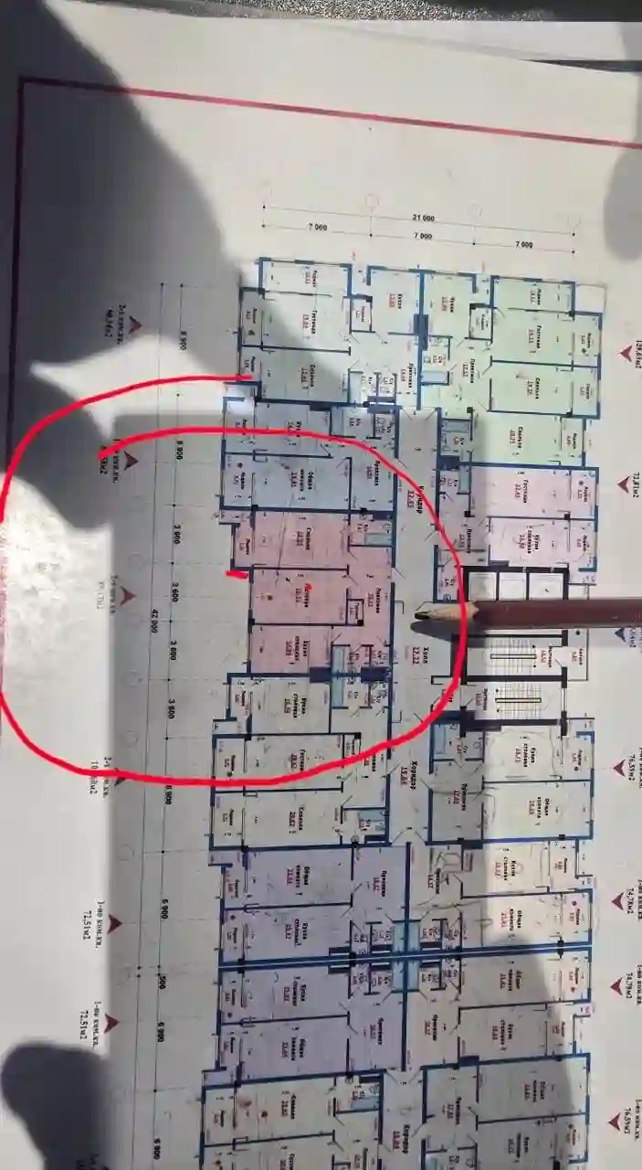 Квартира, 10 этаж, 89 м², фирдавси