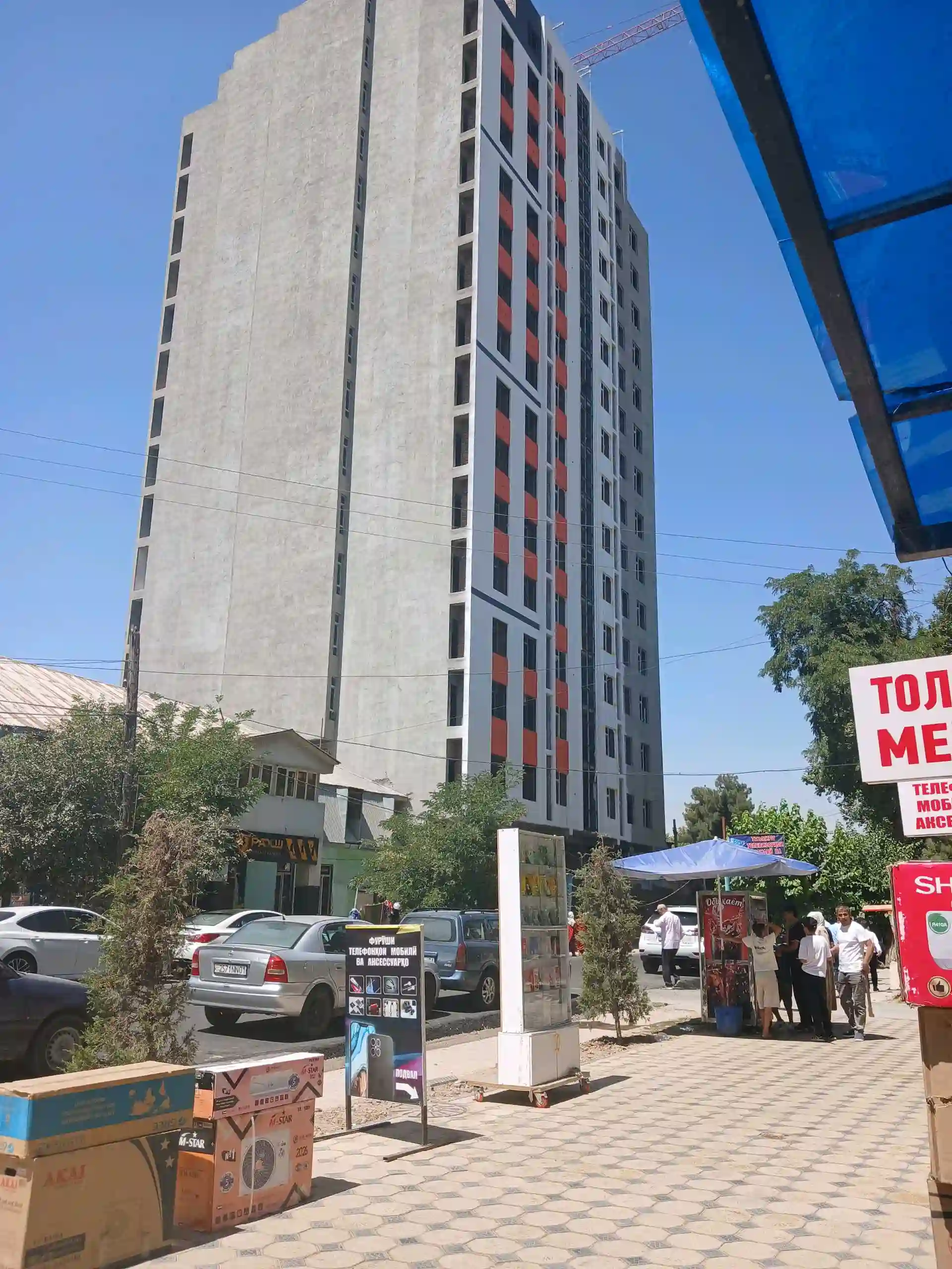 2-к квартира, 6 этаж, 55 м², Вахдат