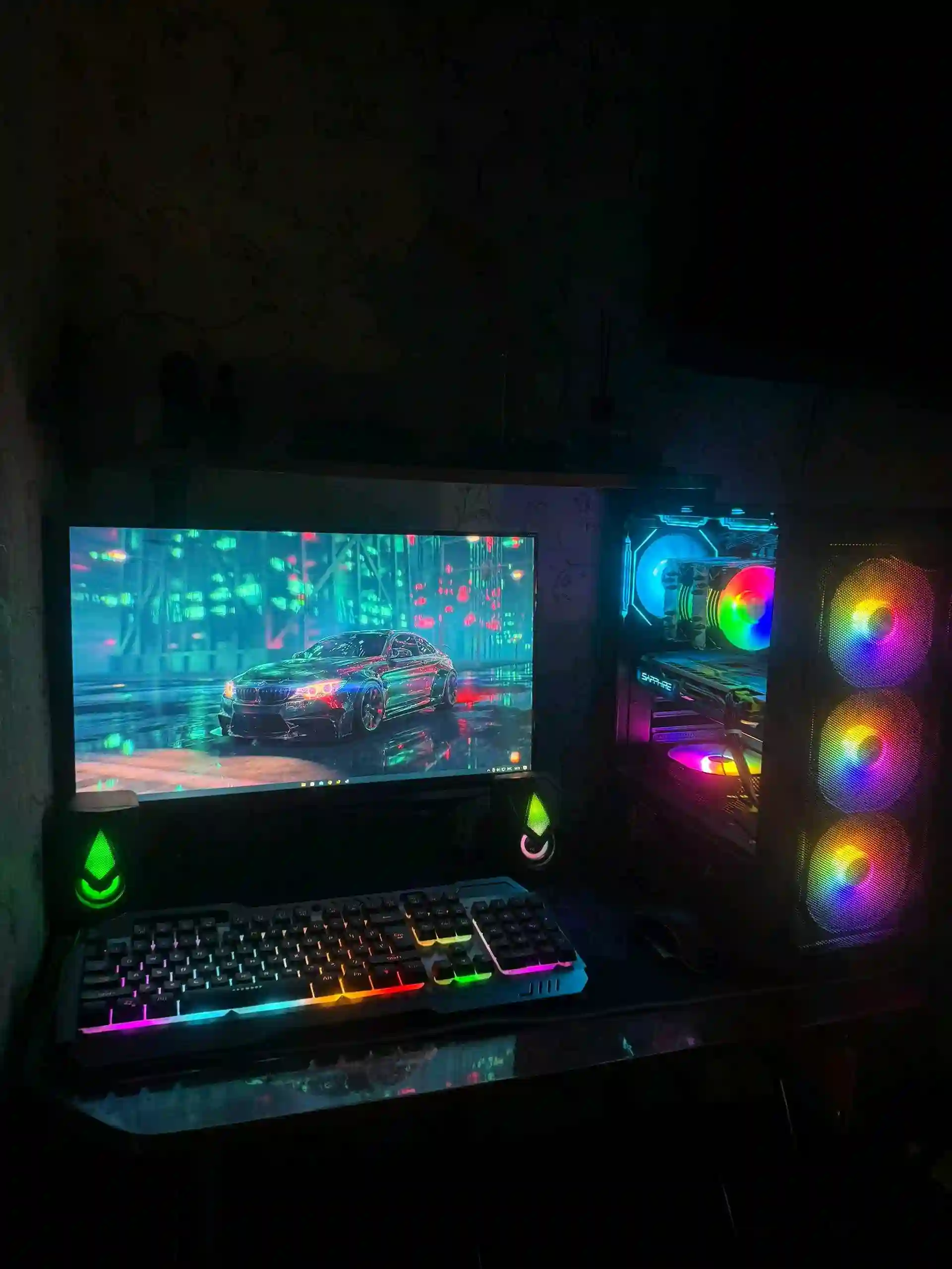 Игровой компьютер I5-12400F + RX 590 8Gb