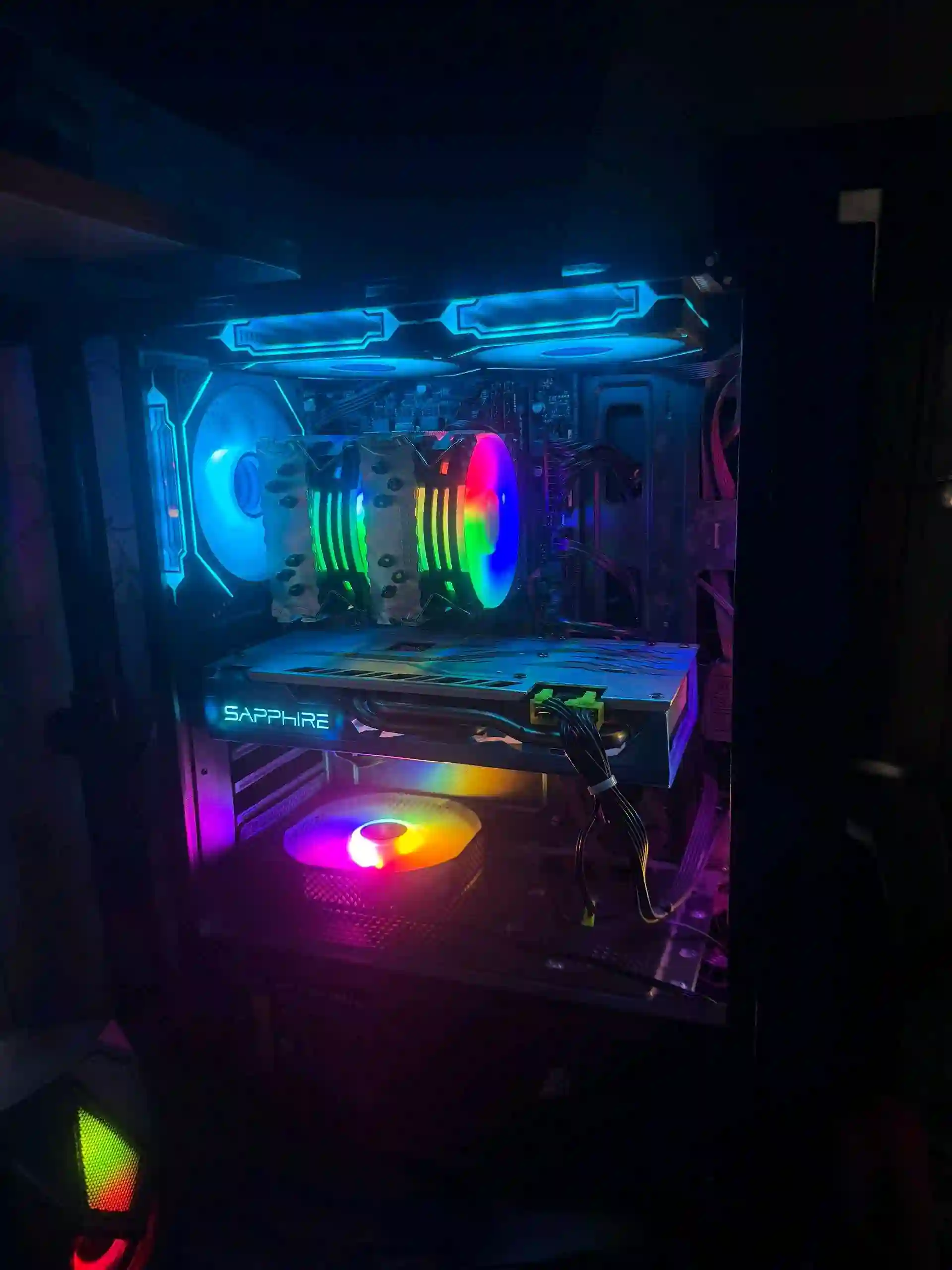 Игровой компьютер I5-12400F + RX 590 8Gb