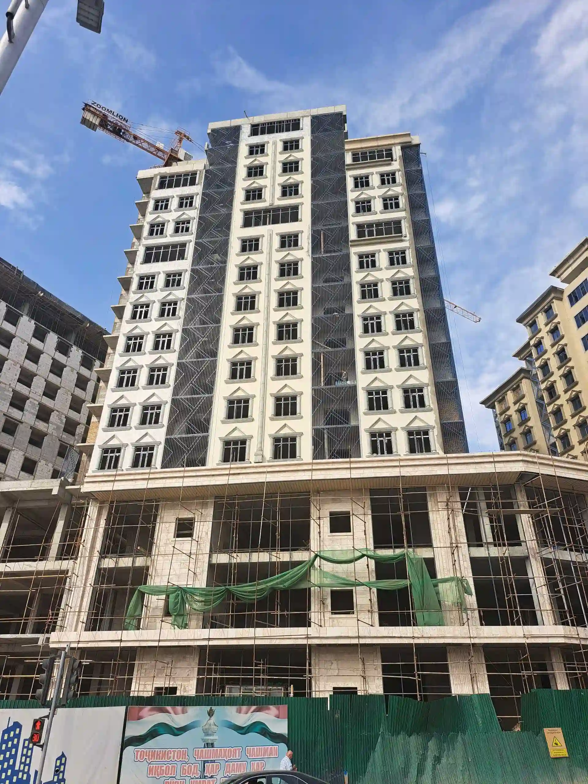 3-к квартира, 10 этаж, 93 м², нохияи Исмоили Сомонӣ