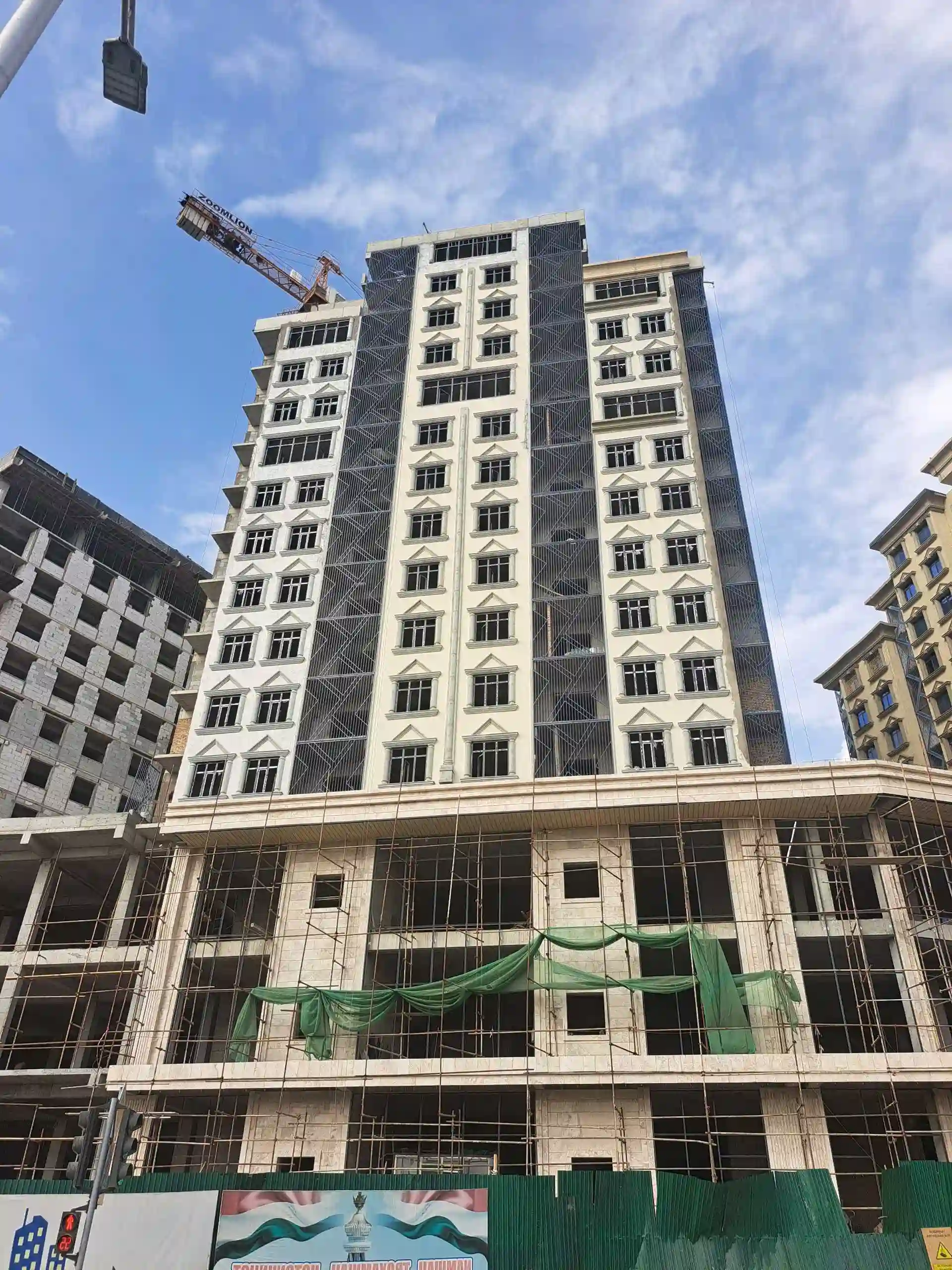 3-к квартира, 10 этаж, 93 м², нохияи Исмоили Сомонӣ