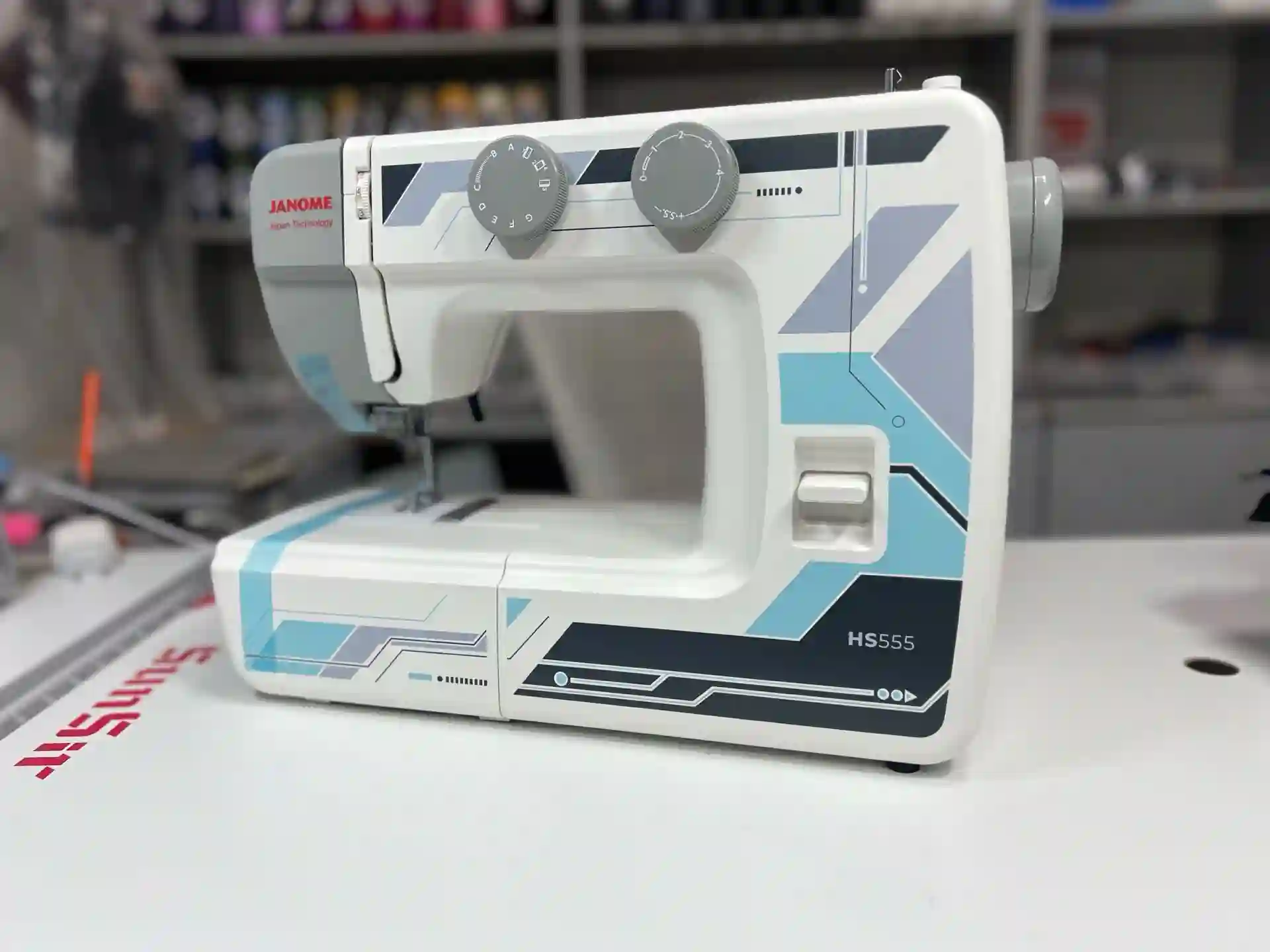 Мошинаи Дарздузи JANOME HS555  — миниатюра 6