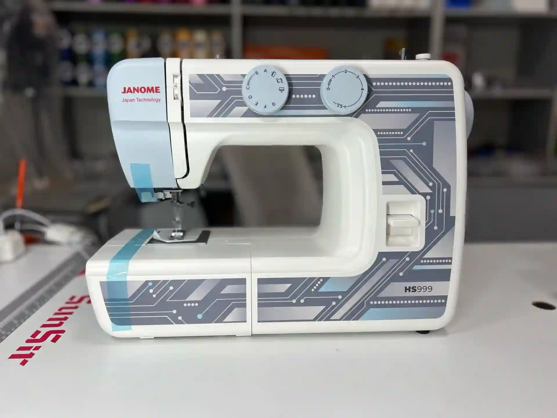 Мошинаи Дарздузи JANOME HS999 — миниатюра 3