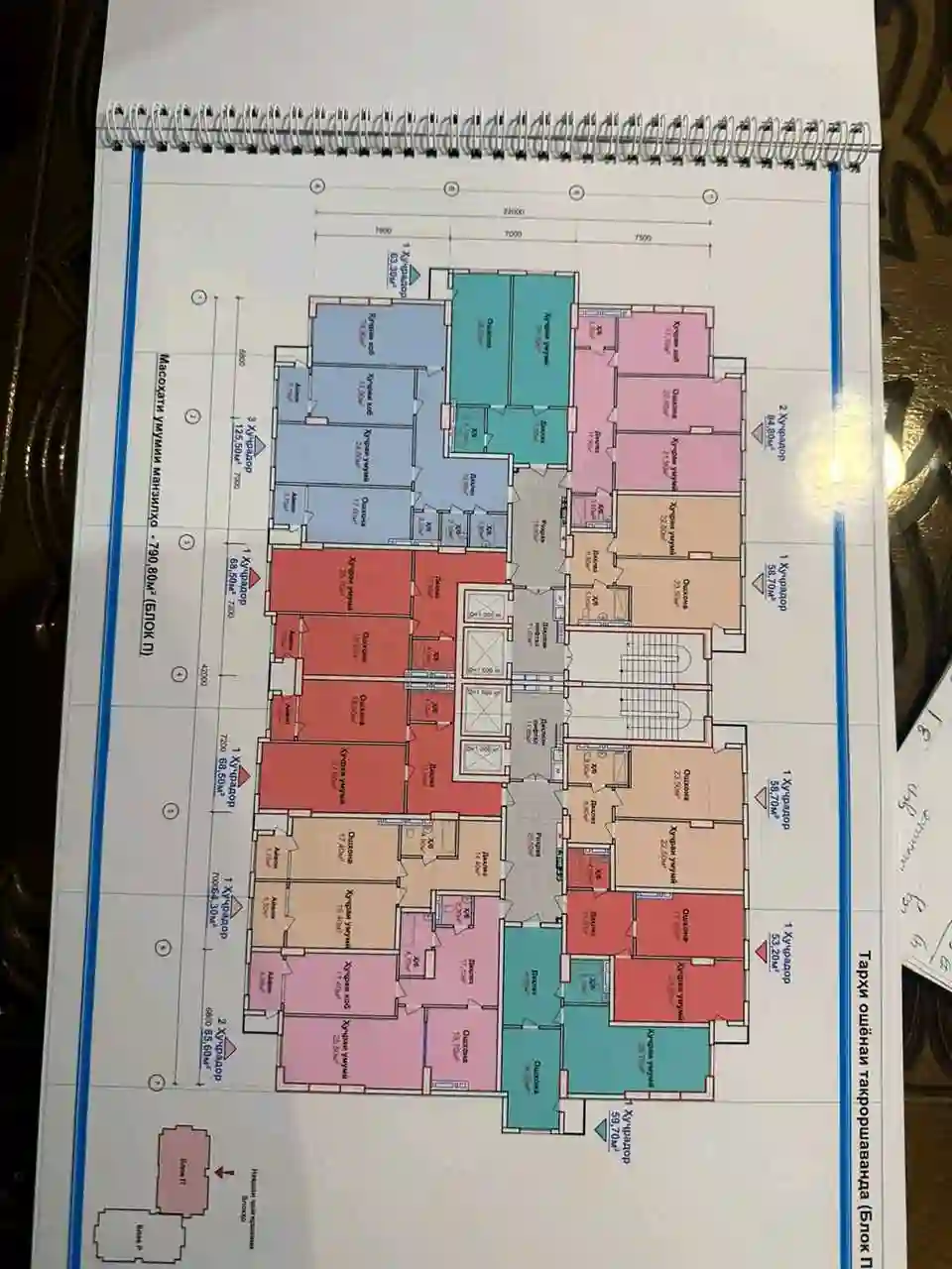 2-к квартира, 5 этаж, 60 м², Шохмансур — миниатюра 5