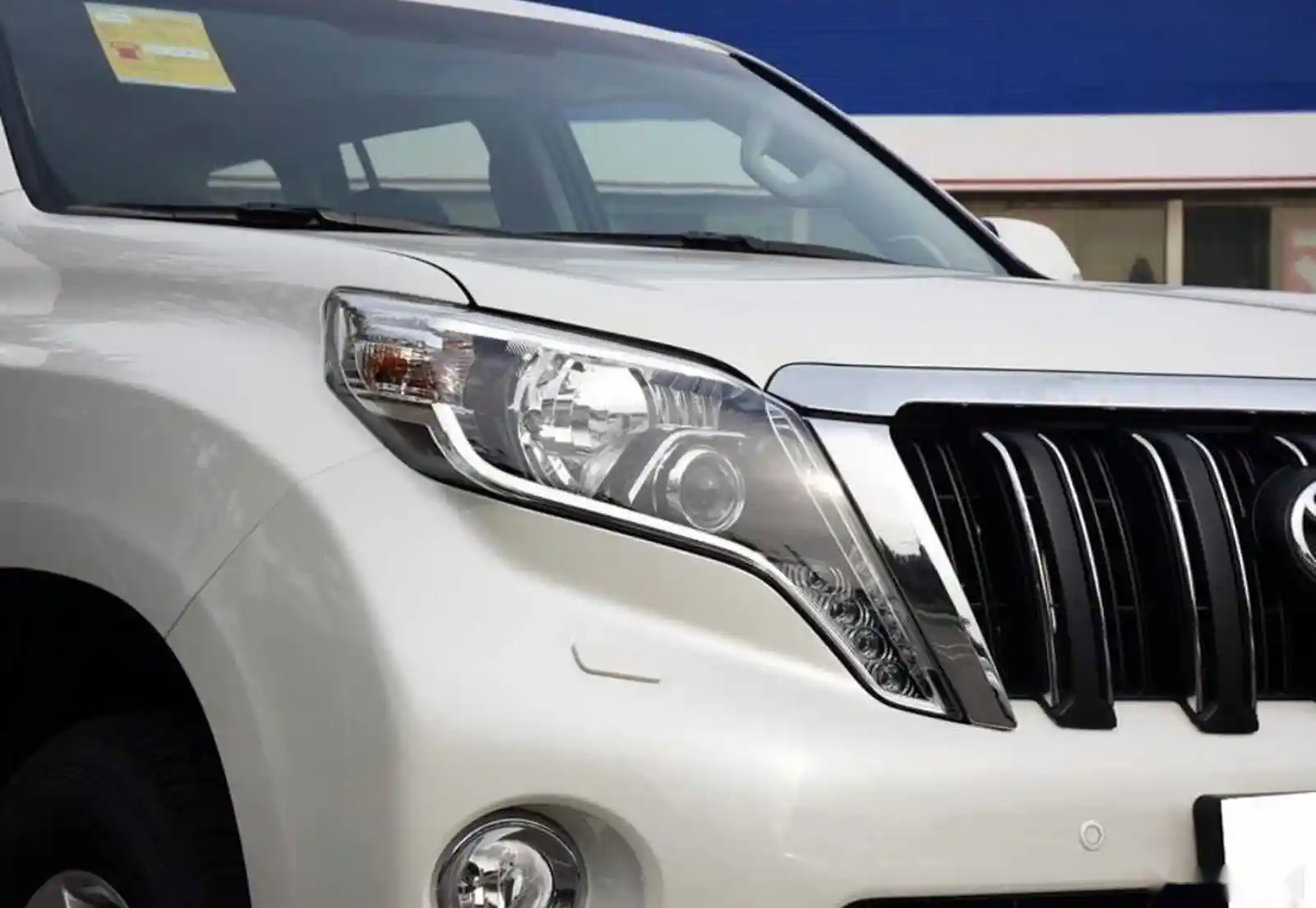 Стекло фары LC Prado J150 2013-2017 — миниатюра 2
