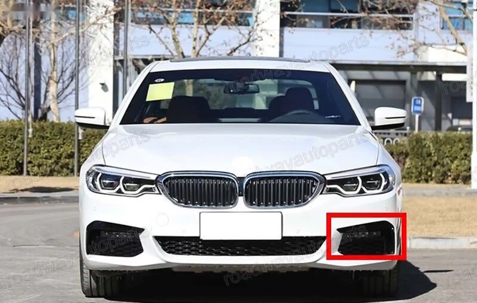 Накладка бампера BMW G30 M — миниатюра 2