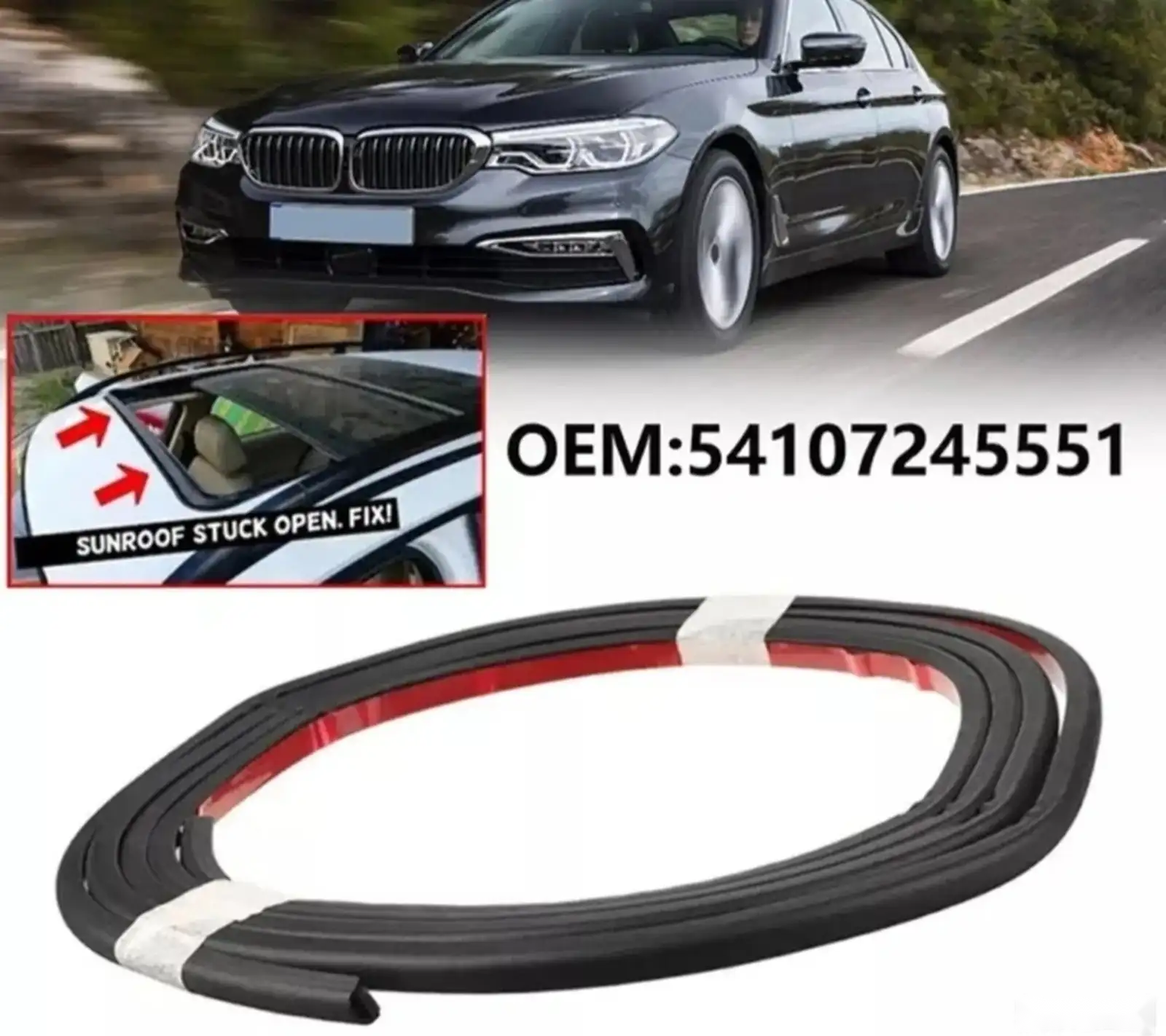 Уплотнитель люка на BMW