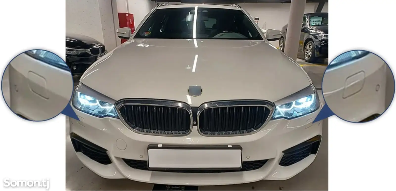 Крышка омывателя фары BMW G30 m
