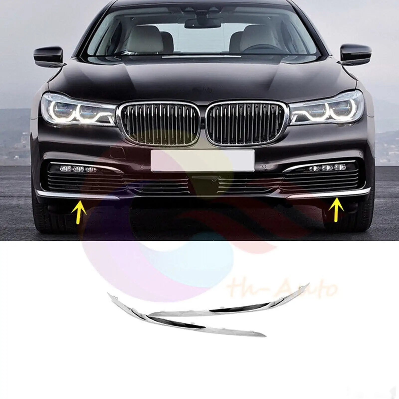 Молдинг бампера на BMW G11 G12
