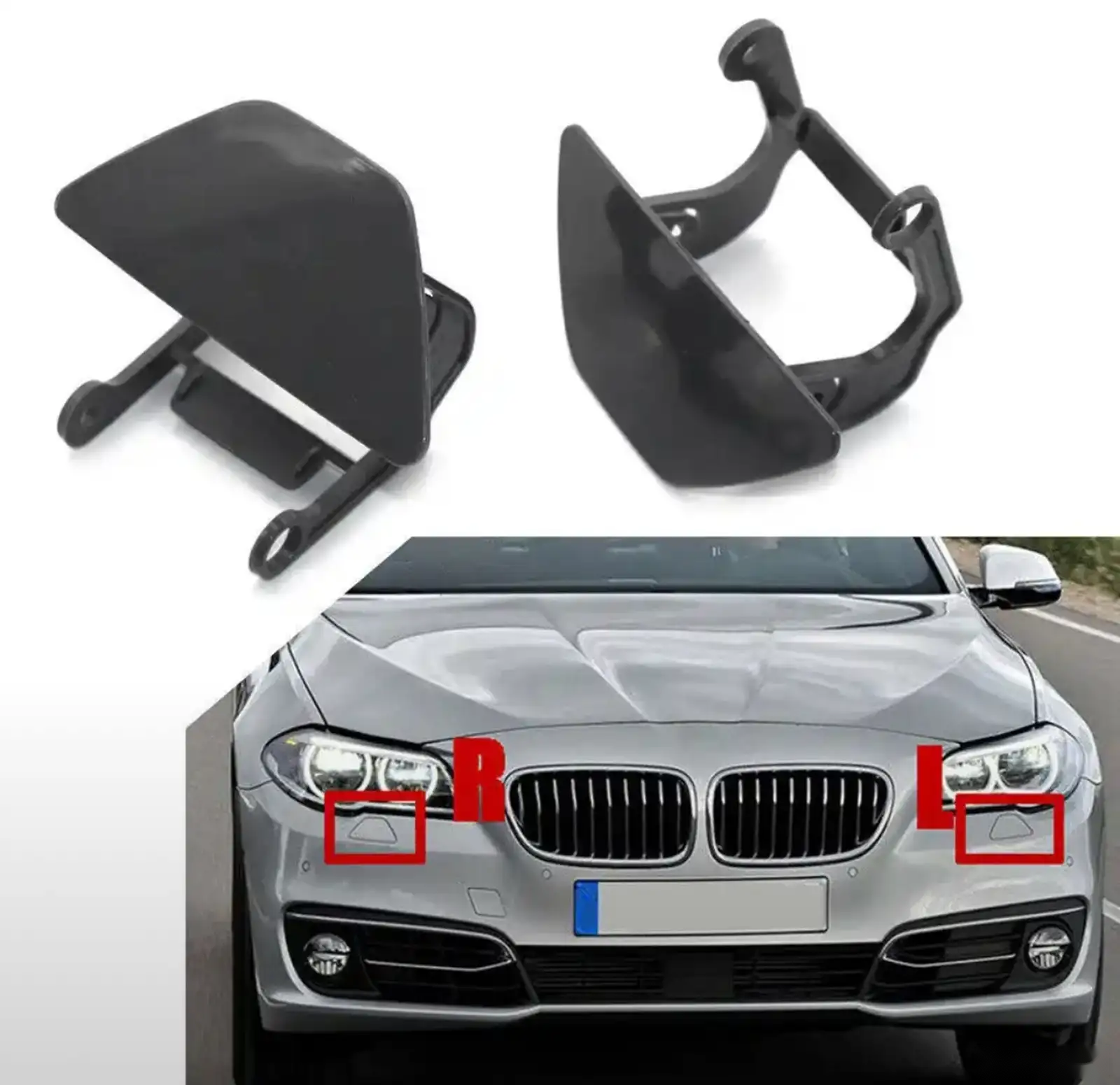 Крышка омывателя фары BMW F10 рестайлинг LCI 2013-2016