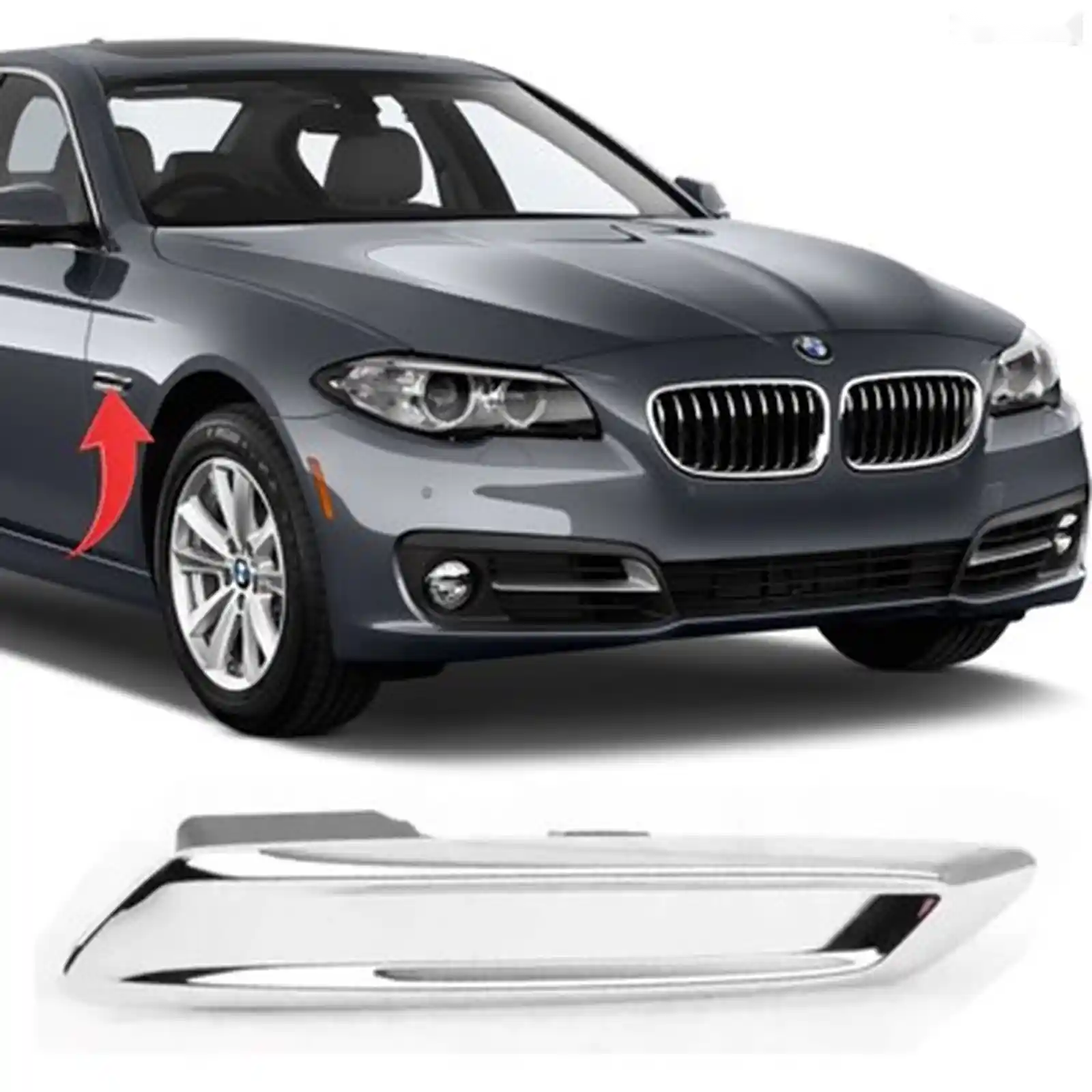 Накладка на крыло BMW F10 рестайлинг