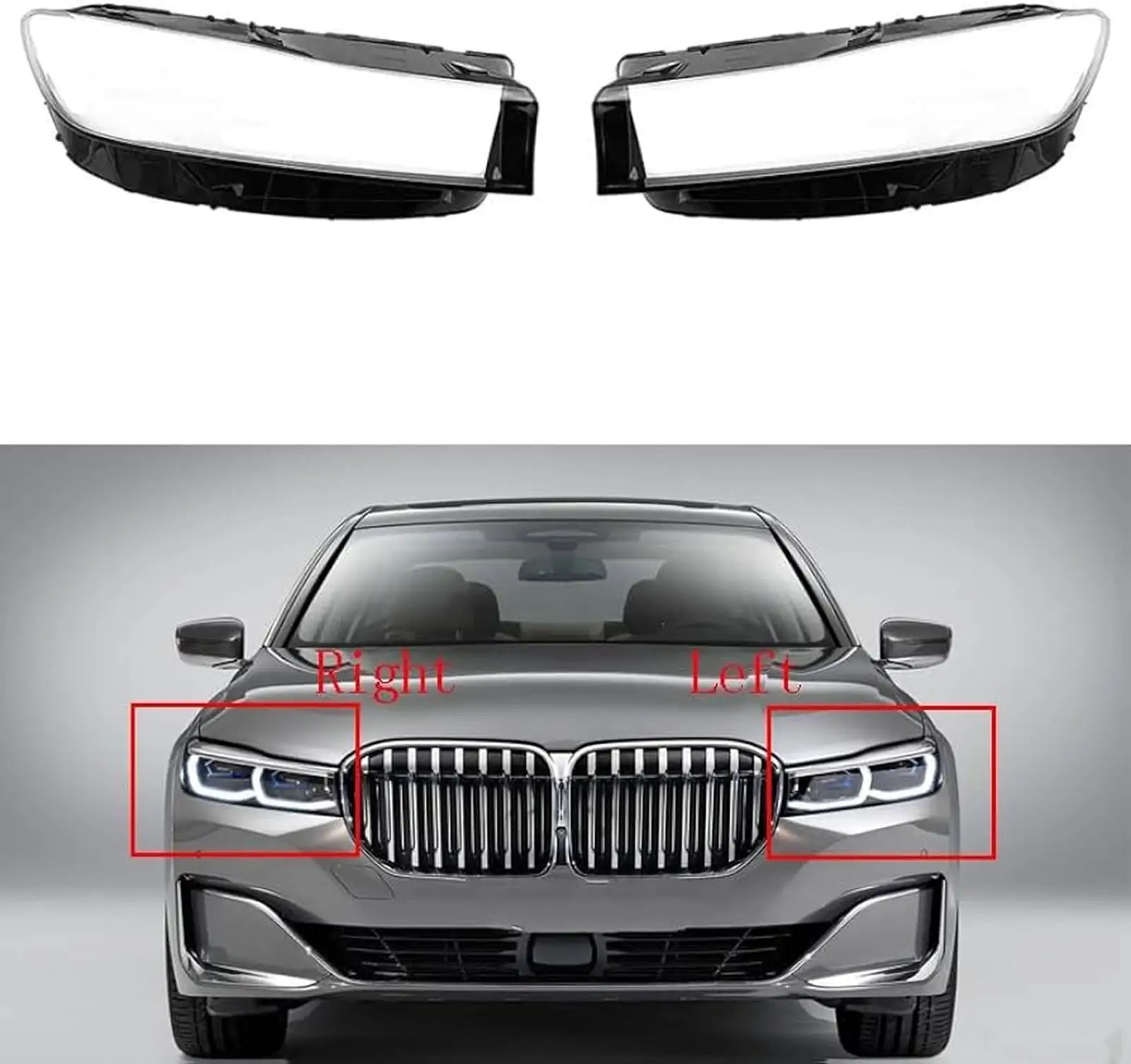 Стекло фар для BMW 7-й серии G11 -12