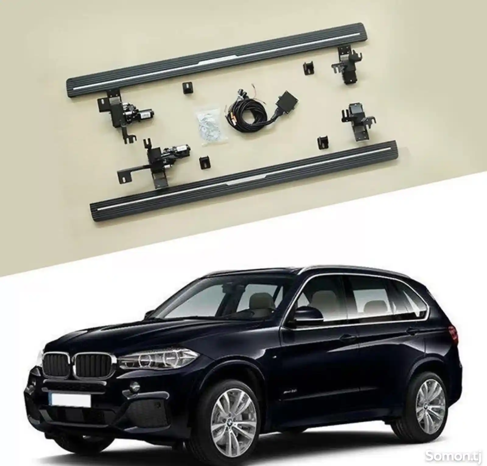 Выдвижные подножки BMW X5 F15 2013-2017.