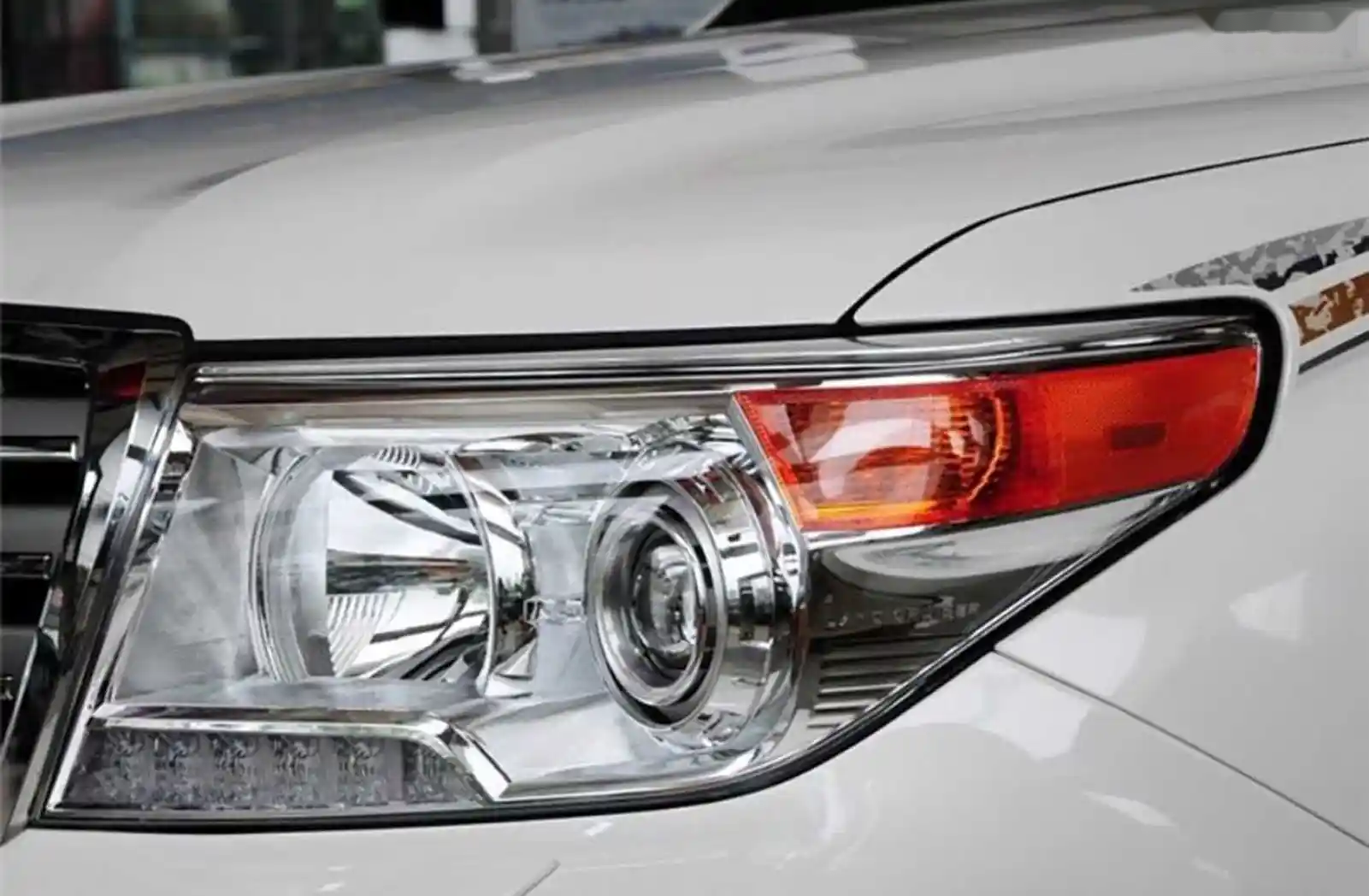 Стекло фары Toyota Land Cruiser J200 LC200 2012-2015 — миниатюра 3