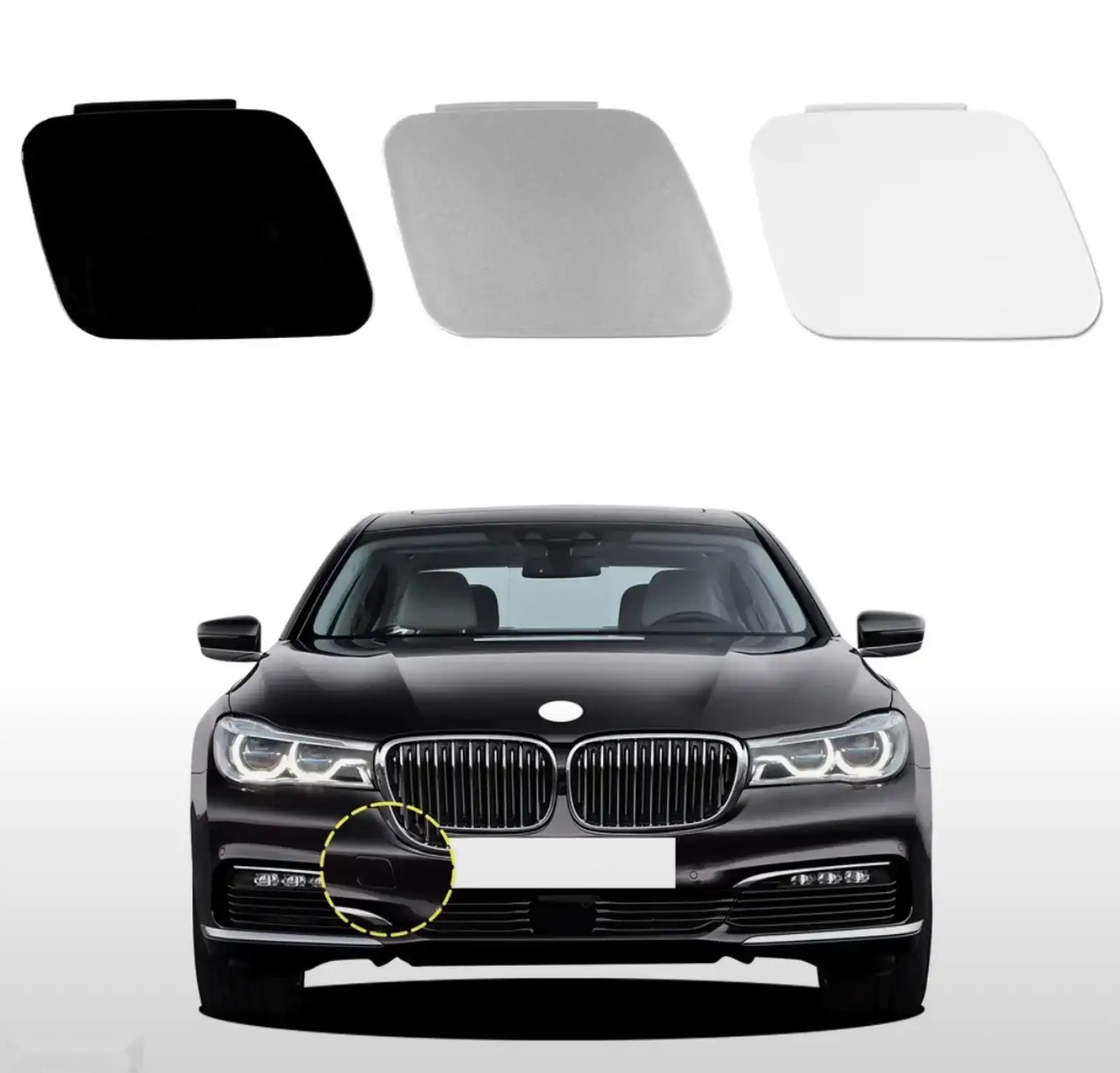 Крышка буксировки переднего бампера BMW G11