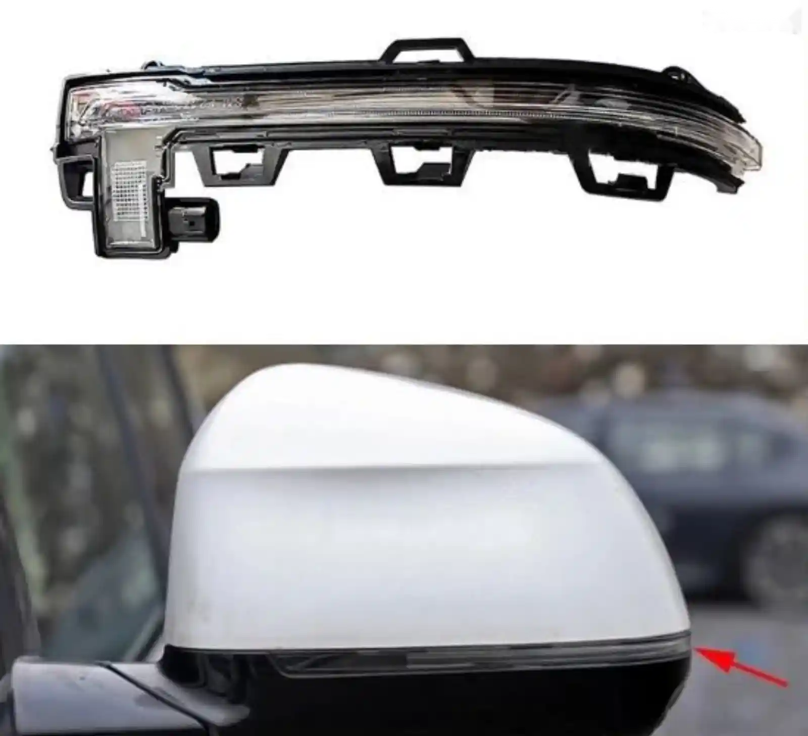 Поворотник в зеркало BMW X5 F15 X6 F16 X4 X3
