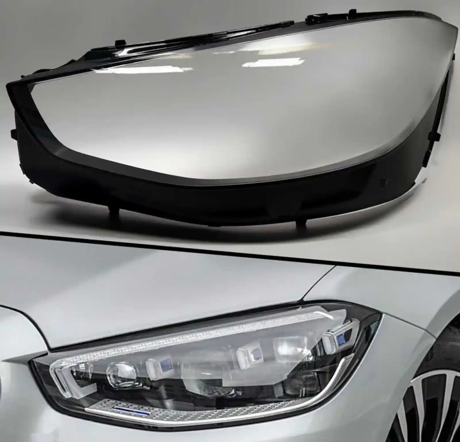 Стекло фары Mercedes S W223