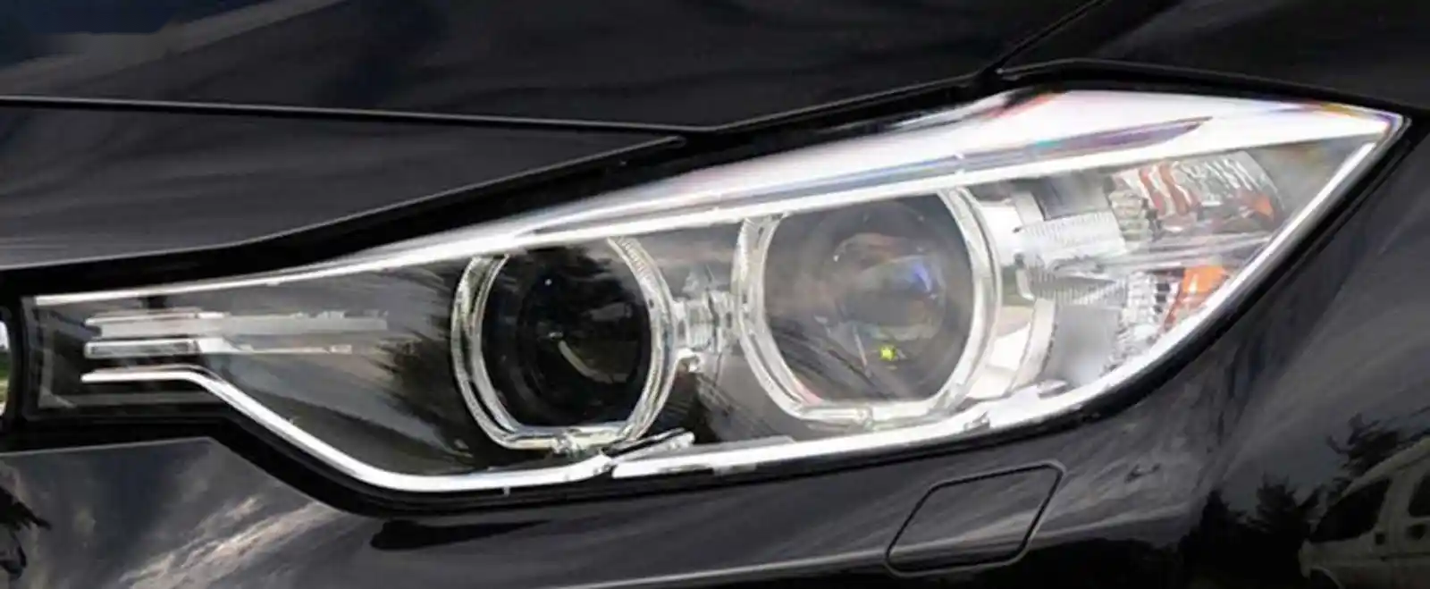 Стекло фары BMW F30 F31 2011-2017 — миниатюра 2