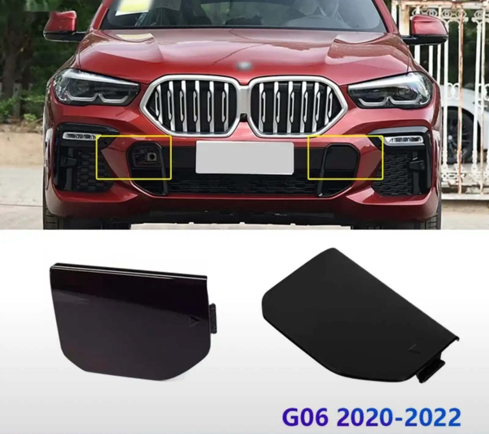 Крышка буксировки бампера BMW X6 G06 M