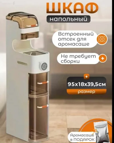 Выдвижной шкафчик для ванной — миниатюра 4