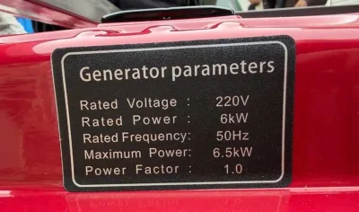 Генератор дызельный 6.5квт 220V — миниатюра 5