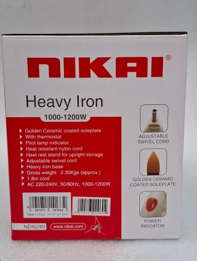 Утюг Nikai — миниатюра 3