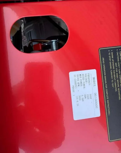 Генератор 6.5квт 220в дизельный — миниатюра 4