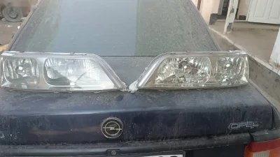 Фары от Toyota Mark II