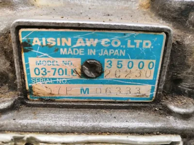 Коробка передач от Toyota Mark 2 — миниатюра 2