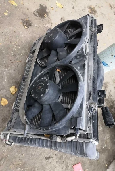 Лопус от радиатора Mercedes-Benz w202