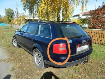 Задние стоп фонари от Audi 6 — миниатюра 5