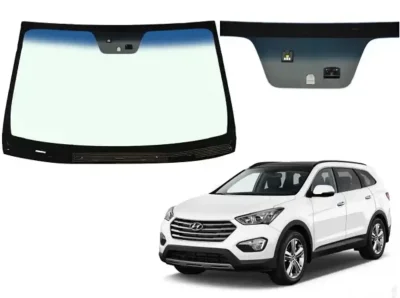 Лобовое стекло на Hyundai Santafe 2018