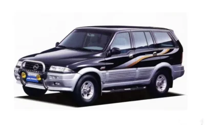 Лобовое стекло на Ssangyong Musso 1997