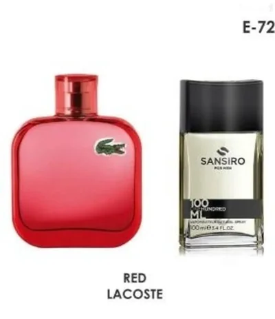 Духи Sansiro E 72 Red Lacoste