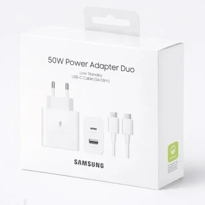 Зарядники Samsung 50W Power Adapter Duo Super Fast Charging — миниатюра 2