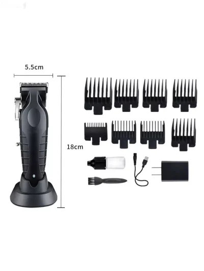 Мошинкаи риштарошӣ ва мӯйсарпаронии касбии Kemei KM-2296