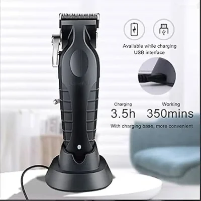 Мошинкаи риштарошӣ ва мӯйсарпаронии касбии Kemei KM-2296 — миниатюра 3