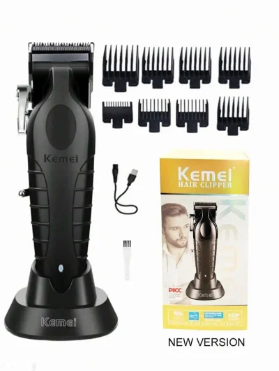 Мошинкаи риштарошӣ ва мӯйсарпаронии касбии Kemei KM-2296 — миниатюра 6