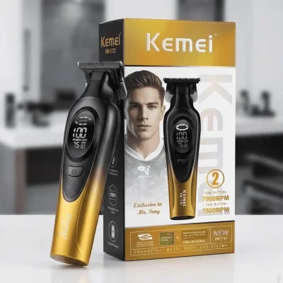 Машинка барои тарошидани риш ва муй Kemei KM-1730 — миниатюра 4