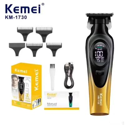 Машинка барои тарошидани риш ва муй Kemei KM-1730 — миниатюра 5