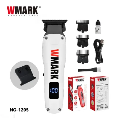 Тримери касбии Wmark NG-1205 Интихоби беҳтарин барои риш ва мӯйсар