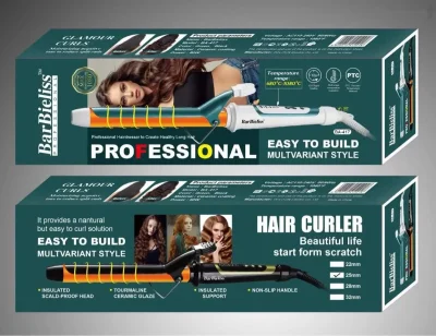 Плойка барои ҷингила кардани соч Hair Curler BarBieliss BA-417 — миниатюра 3