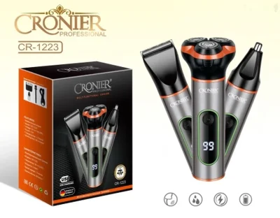 Триммер Cronier CR-1223 3 дар
