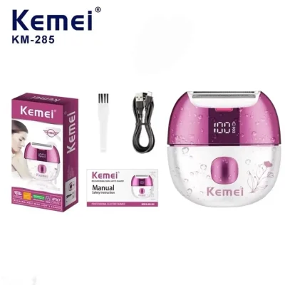 Триммер ва шейвери паймоишӣ мини барои занон Kemei KM-285 — миниатюра 3