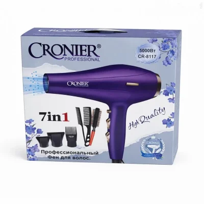 Фен Cronier Professional CR-8117 7 in 1 — миниатюра 3